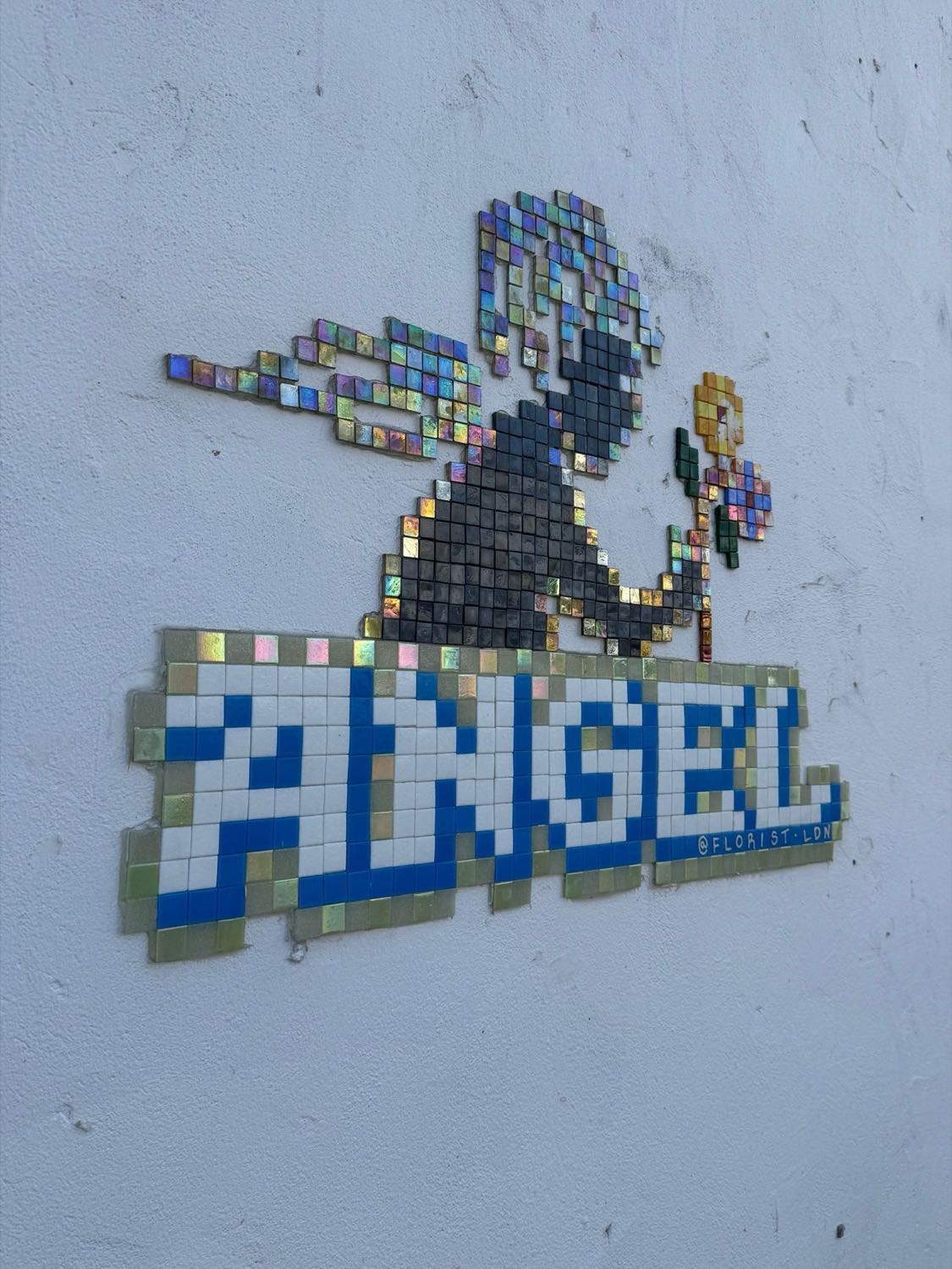 Berners Road N1 mosaic artwork in London