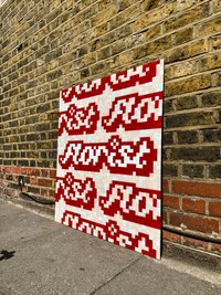 Red, Light Pink and White. - Image 3